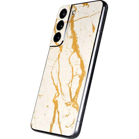 Cracked Marble Galaxy S22 Skin